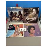 Vinyl record collection, including Billy crash