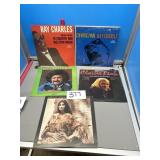 Vinyl record collection, Ray, Charles, Freddy