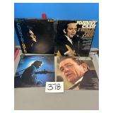 Vinyl record collection, Johnny Cash