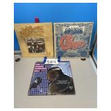 Vinyl records, Fats Domino, Chicago, and John