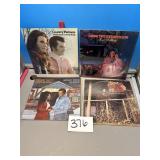 Vinyl record collection, Conway Twitty, and