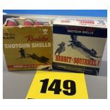 Two boxes of 12 gauge shotgun shells