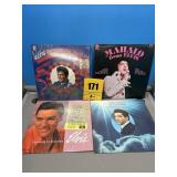 Elvis vinyl record collection Elvis Christmas