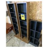 2VHS holders/cases and a CD holder all three