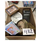 Miscellaneous box lot, including GE tape recorder