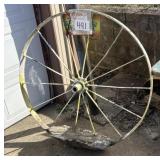 Decorative wagon wheel