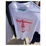 Vintage Budweiser uniforms jackets, pants, shirt,