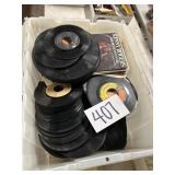 Tote full of 45 vinyl records unsearched
