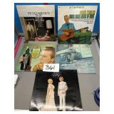 Porter Wagoner vinyl record album collection,