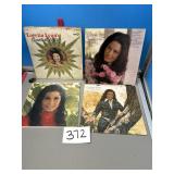 Loretta Lynn vinyl record collection