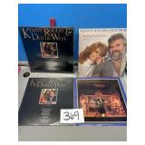 Vinyl record albums, Kenny Rogers, and Dottie