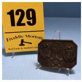 Tennessee law-enforcement belt buckle 1976 marked