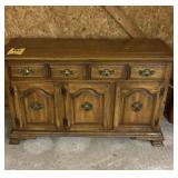 54 inches wide by 33 inches high vintage buffet