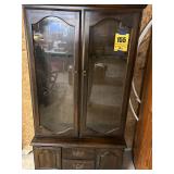 10 gun gun display cabinet with locking keys 70