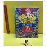 Official baseball card price card 1992 collectors