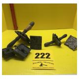 Vintage metal casting molds  for toys antique