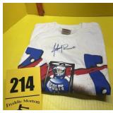Johnny Parsons racing shirt signed