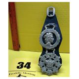 Brass bridal harness