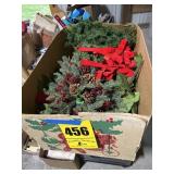 Box lot Christmas decorations