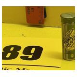 Vintage Tums part of gold container, Thursday