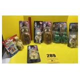 8 TY  mini beanie babies