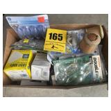 Box full of lightbulbs