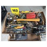 Flat of tools, hammers wrenches, in miscellaneous