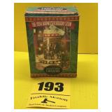 1994 Budweiser holiday stain in the box. Box has