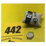 Three Christmas watches