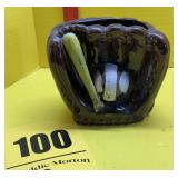 Baseball glove planter