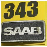 SAAB belt buckle made in the USA