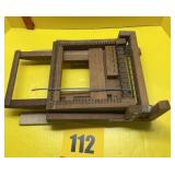Vintage wooden framed loom