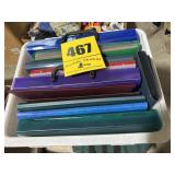 Filing folders box lot