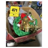 Box lot of Christmas