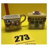 Fitz and Floyd hand-painted candy treat limited