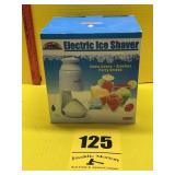 Electric ice shaver