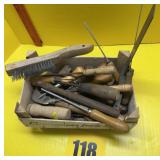 Wire brush files lot