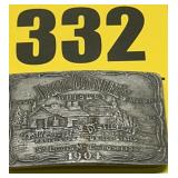 Jack Daniels whiskey belt buckle