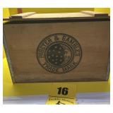 Proctor and gamblers ivory soap wooden box