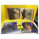 Vinyl records, Bob Seger, Donna Summer, Genesis,