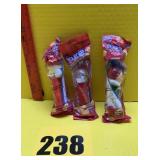 Three pans dispensers still sealed in bag