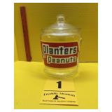 Planters Peanut glass jar