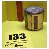 Vintage Coca-Cola tin with puzzle inside