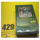 The 1990 official NFL card pro set sealed new