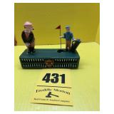 Cast iron golf, birdie, putt bank