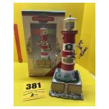 Holiday lighthouse, Mr. Christmas collectibles