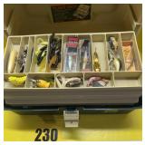Plano tacklebox full of fishing equipment