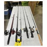 Rods and reels