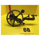 Vintage hand crank apple peeler
