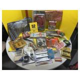 To deal hex heads, drill bits tape measure